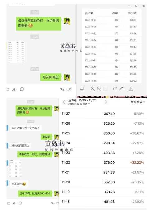 黄岛主《淘宝蓝海虚拟项目陪跑训练营6.0》每天纯利润200到1000+纯实战课